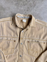 Load image into Gallery viewer, 90s Vintage No Jeans! Muted Yellow Denim Utility Work Shirt | Medium
