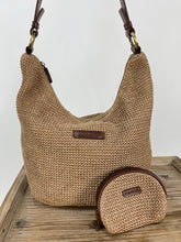 Load image into Gallery viewer, Woven Hobo Bag &amp; Coin Purse Set
