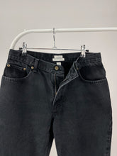 Load image into Gallery viewer, Washed Black High Waisted Jeans (W31&quot;)
