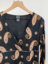 Load image into Gallery viewer, Boho Paisley Long Sleeve Blouse (L)
