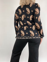 Load image into Gallery viewer, Boho Paisley Long Sleeve Blouse (L)
