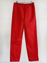 Load image into Gallery viewer, Vintage Red Nylon Track Pants (S)
