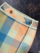 Load image into Gallery viewer, Pastel Plaid Wrap Skirt (W32&quot;)
