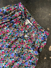 Load image into Gallery viewer, 80&#39;s Multi Pattern Satin Pleated Skirt (W30&quot;)
