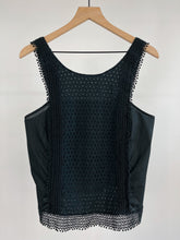 Load image into Gallery viewer, Cotton Eyelet Tank Top (XL)
