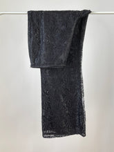 Load image into Gallery viewer, Black Lace Flared Pants (W30&quot;)
