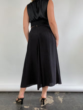Load image into Gallery viewer, Polka Dot Silk Maxi Skirt (W30&quot;)
