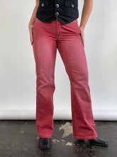 Load image into Gallery viewer, 00&#39;s Tommy Jeans Washed Red Low Rise Pants (W34&quot;)
