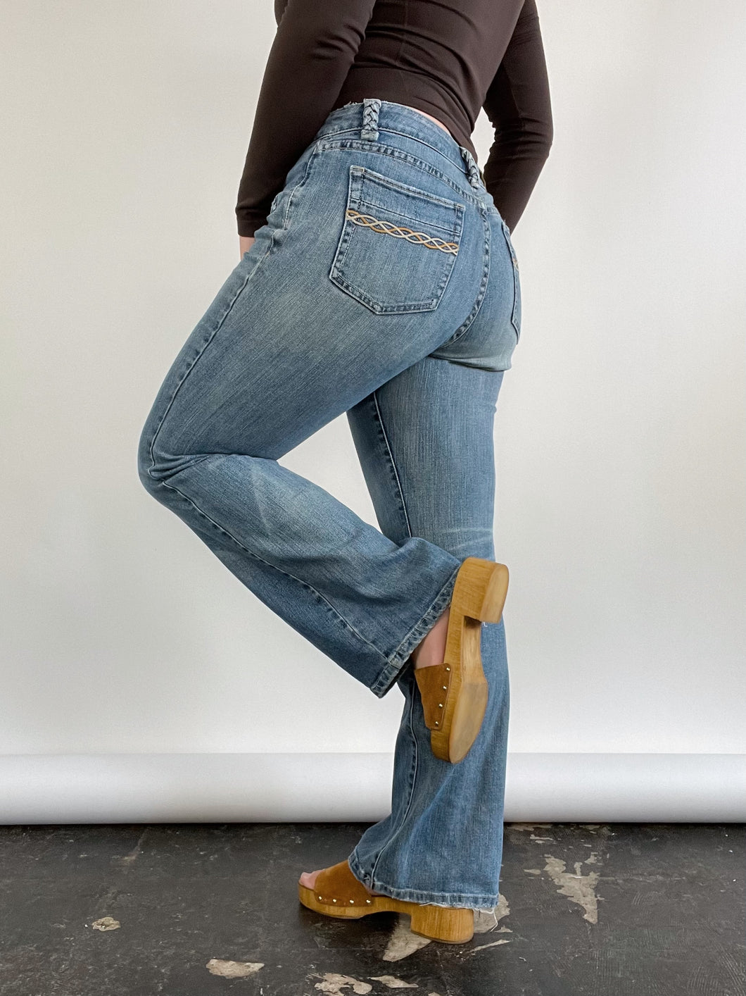 Tommy Hilfiger Low Rise Bootcut Jeans (W34