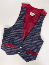 Load image into Gallery viewer, 80s Satin Paisley Waistcoat (M)
