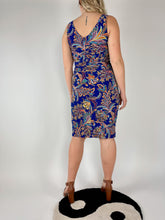 Load image into Gallery viewer, Ralph Lauren Multi Color Ruched Wrap Dress (XS)
