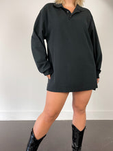Load image into Gallery viewer, Black Long Sleeve Polo (XXL)
