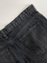 Load image into Gallery viewer, Washed Black Boyfriend Jeans (W29&quot;)
