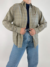 Load image into Gallery viewer, 90&#39;s Tommy Hilfiger Yellow Plaid Button Down (S)
