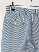 Load image into Gallery viewer, 90&#39;s Blue Seersucker Shorts (W29&quot;)

