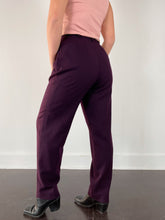 Load image into Gallery viewer, 90&#39;s Purple Wool Trousers (W29&quot;)
