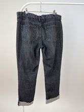 Load image into Gallery viewer, Washed Black Boyfriend Jeans (W29&quot;)

