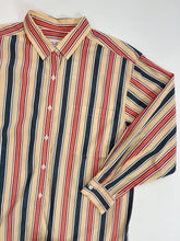 Load image into Gallery viewer, 90&#39;s Washed Stripe Button Down Shirt (L)
